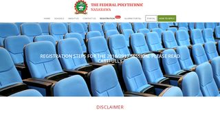 
                            3. Federal Polytechnic Nasarawa | REGISTRATION