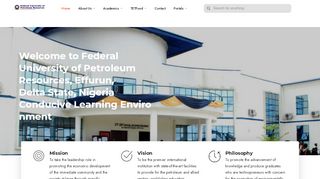 
                            2. Federal University of Petroleum Resources