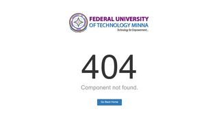 
                            8. Federal University of Technology, Minna - Returning ... - FUTMinna