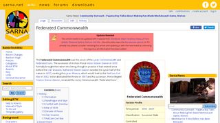 
                            6. Federated Commonwealth - BattleTechWiki - Sarna.net