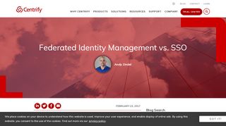 
                            5. Federated Identity Management vs. SSO (Single Sign On)