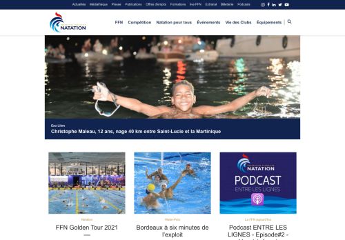 
                            5. Fédération Française de Natation | À chacun sa pratique de la natation