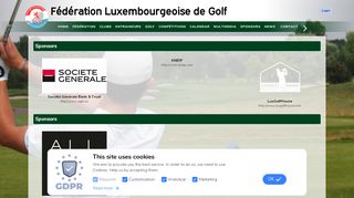 
                            8. Fédération Luxembourgeoise de Golf - Sponsors