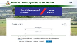 
                            9. Fédération Luxembourgeoise de Marche Populaire - Calendrier