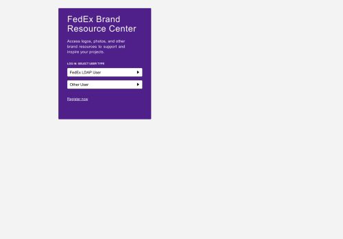 
                            8. FedEx Brand Resource Center Login