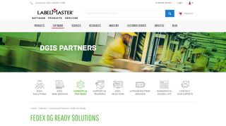 
                            12. FedEx DG Ready Services by Labelmaster Software from Labelmaster