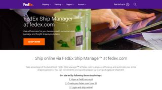 
                            5. FedEx – Learn - Get a fedex.com Login