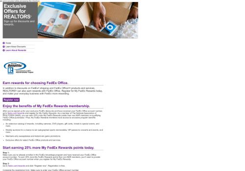 
                            7. FedEx NAR Rewards