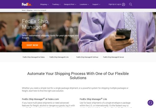 
                            5. FedEx Ship Manager Software