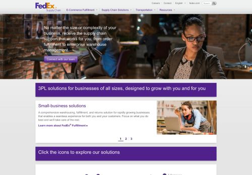 
                            10. FedEx Supply Chain - experienced third-party logistics provider (3PL)