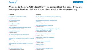
                            8. Fedora Atomic 25 - Default Root Password ? - Ask Fedora: Community ...