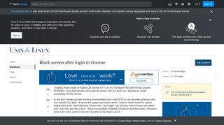 
                            6. fedora - Black screen after login in Gnome - Unix & Linux Stack ...