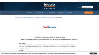 
                            9. Feed Dynamix - idealo Business