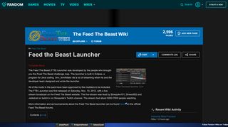 
                            9. Feed the Beast Launcher | Feed The Beast Wiki | FANDOM powered ...