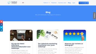 
                            5. Feedback Company Blog | E-Commerce, marketing, en klantreviews