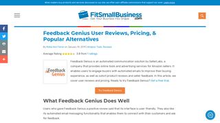 
                            11. Feedback Genius User Reviews & Pricing - Fit Small Business