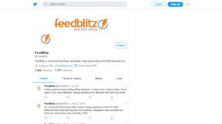 
                            8. FeedBlitz (@FeedBlitz) | Twitter