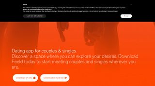 
                            1. Feeld – Date open-minded couples & singles near you. ️