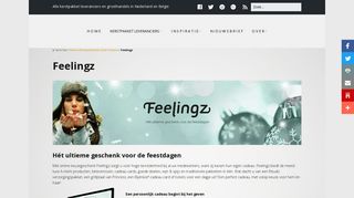 
                            1. Feelingz: Hét ultieme geschenk voor de feestdagen