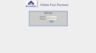 
                            3. Fees Payment Login