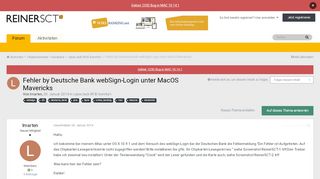 
                            12. Fehler by Deutsche Bank webSign-Login unter MacOS Mavericks ...