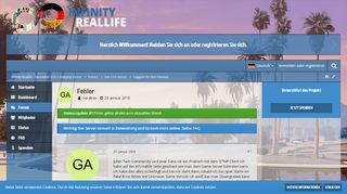 
                            3. Fehler - Support für den GT-MP Client - Infinity Reallife ...