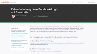 
                            8. Fehlerbehebung beim Facebook-Login auf Eventbrite | Eventbrite ...