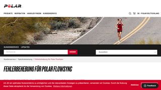 
                            11. Fehlerbehebung für Polar FlowSync | Polar Deutschland