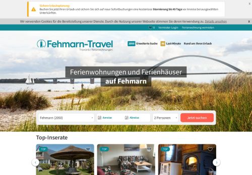 
                            12. Fehmarn-Travel: 2022 Fehmarn Ferienwohnungen