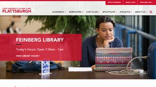 
                            9. Feinberg Library | SUNY Plattsburgh