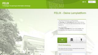 
                            5. FELIX - Deine Lernplattform - FELIX Lernplattform