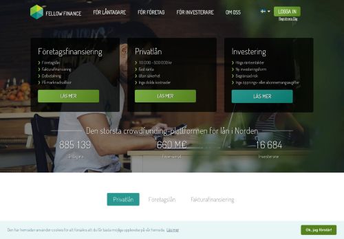 
                            6. Fellow Finance: Den största crowdfunding-plattformen i Norden