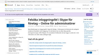 
                            5. Felsöka Skype för Business Online-i fel för administratörer | Microsoft ...