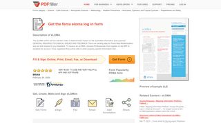 
                            12. Fema Eloma Log In - Fill Online, Printable, Fillable, Blank | PDFfiller