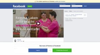 
                            5. Femma - Samen aan de eettafel | Facebook