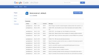 
                            13. fenix-iscte-iul - default - Google Code Archive - Long-term storage for ...