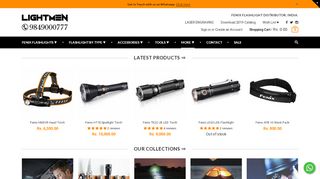 
                            4. Fenix LED Flashlight Distributors, India. Long Range Torch ...