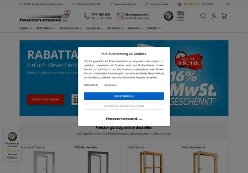 
                            4. Fenster günstig online kaufen » fensterversand.com