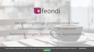 
                            9. feondi - Channel-Manager für Ihre Ferienwohnungen und Ferienhäuser