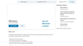
                            8. FER Genève | LinkedIn