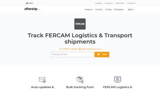 
                            7. FERCAM Logistics & Transport Tracking - AfterShip