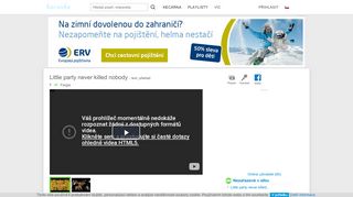 
                            12. Fergie - Little party never killed nobody - text, překlad - KaraokeTexty.cz