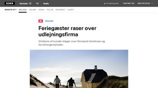 
                            6. Feriegæster raser over udlejningsfirma | Indland | DR