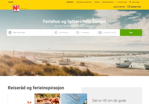 
                            2. Feriehus, ferieleiligheter og hytter i 28 land | NOVASOL.no