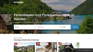 
                            8. Ferienhäuser & Ferienwohnungen Kärnten ab 26 € - HomeToGo