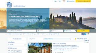 
                            4. Ferienhäuser & Ferienwohnungen mit Hund in San Gimignano ...