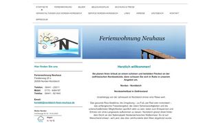 
                            3. Ferienwohnung Neuhaus - Startseite