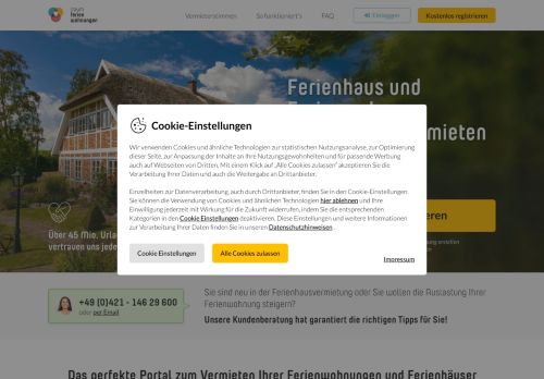 
                            4. Ferienwohnung oder Ferienhaus inserieren & erfolgreich vermieten