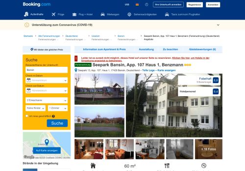 
                            6. Ferienwohnung Seepark Bansin, App. 107 Haus 1, Benzmann ...
