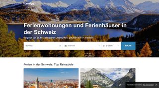 
                            13. Ferienwohnungen & Berghütte in der Schweiz ab CHF 39 - HomeToGo